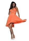 Astrapahl, robe de soirée, robe de cocktail, robe, couleur orange