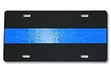 Thin Blue Line License Plate