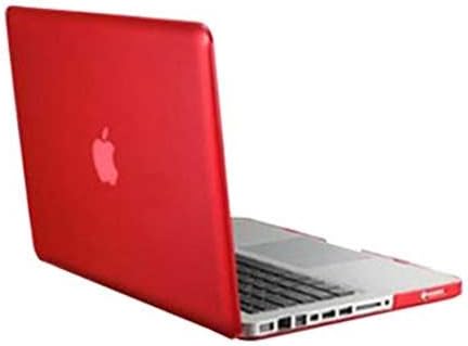 SlickBlue(TM)-Red Matte Surface Crystal Hard Shell Protective Case For Apple MacBook Pro 13"