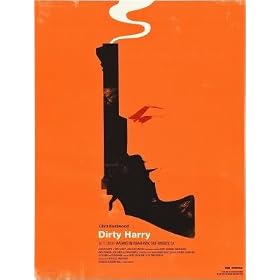 DIRTY HARRY - OLLY MOSS - US MOVIE FILM WALL POSTER - 30CM X 43CM