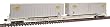 Walthers Gold Line HO Scale Flexi-van Flat Car with Two Trailers New York Central No. 504228