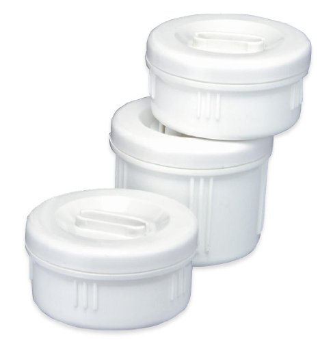 Isosteel VA-PC9681, 3 Inserti in plastica per contenitore isolante 1,6 l