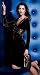 Apparel : STRETCH VELVET FAUX-WRAP DRESS