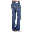 Evisu low waist denim jeans