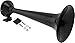 Vixen Horns Train Horn for Truck/Car. Heavy Duty ABS Air Horn Black Single Trumpet (Extra Large). Super Loud dB. Fits Vehicles Like Semi/Pickup/Jeep/RV/SUV VXH1909XB
