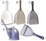 LITTER SCOOP SCOOP N HIDE - SILVER