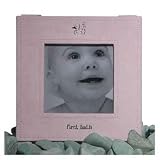 Pink First Bath Picture Frame