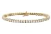 4 Carat Diamond 14K Gold Tennis Bracelet