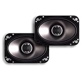 Polk Audio DB461 4-by-6-Inch Coaxial Speakers (Pair, Black)