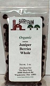 Juniper Berries, 1 oz. by Barry Farm