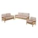 Milano Seating Collection - Natural/ Khaki