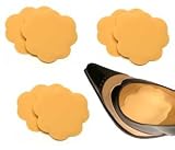 Foot Petals Tip Toes Cushions Shoe Inserts, 6 Pack of Cushions (3 Pair), Buttercup