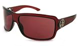 Giorgio Armani Women's Dark Burgundy Sunglasses with Burgundy  Lens