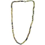 Flourite Jewelry Semi Precious Gemstone Necklace 17 inches (fluorite007)
