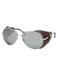 Chanel Sunglasses 4192Q SILVER BROWN SILVER MIRROR 4424D by Chanel