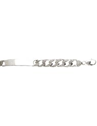 Sterling Silver 8 Inch 350 Curb ID Bracelet
