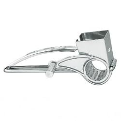 HIC Stainless Steel Rotary Style Cheese Grater