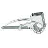 HIC Stainless Steel Rotary Style Cheese Grater