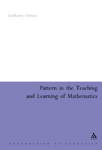 pattern in the teaching and learning of mathematics continuum studies in mathematics education