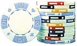 1000 Clay Composite 11.5 gram Card Suited Poker Chips - TEXAS HOLDEM SPECIAL, Wholesale Price