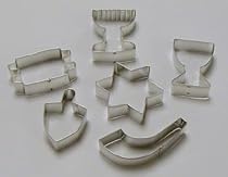 Hanukkah Cookie Cutters - Set of 6