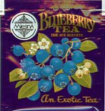 Review Culinary Teas  / Blueberry Tea Single Foil Wrapped Tea Bag