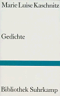 Gedichte (Bibliothek Suhrkamp)