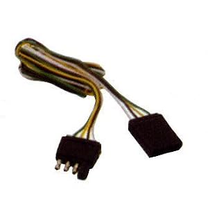 Valley 52320 Flat 4-Way Male Trailer Connector End by Valley