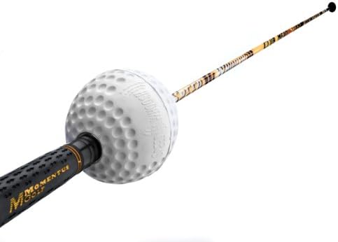 Momentus Men's Speed Whoosh Golf Swing Trainer with Training Grip