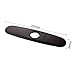 KES PTS-EP1-7 10-Inch Kitchen Sink Faucet Hole Cover Deck Plate Escutcheon, Oil Rubbed Bronze