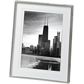 MANHATTAN matted pewter metal frame by Prinz - 8x10