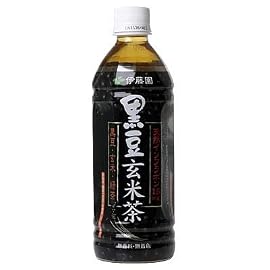 (お徳用ボックス) 黒豆玄米茶(大豆イソフラボン配合) 500ml*24本