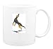 Mug with doberman, catch, pet, dog