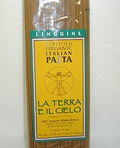 La Terra Il Cielo Organic -Whole wheat pasta Spaghetti 1lb. by La Terra Il Cielo