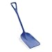 Hygienic Shovel, Blue, 11 x 14 In, 38 In L