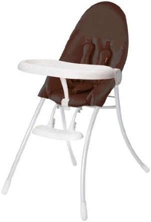 Bloom Nano Urban Highchair, Matt White/Henna Brown