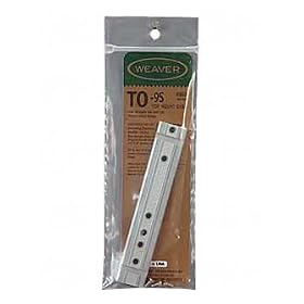 Weaver TO-9S Tip Off 1 Piece Base Silver - Scope Mounts by 