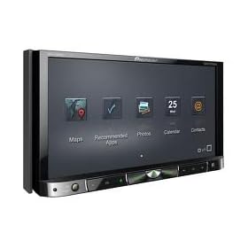 Pioneer AVH-P8400BH 2-DIN Multimedia DVD Receiver with 7 Widescreen Touch Panel Display, Advanced App Mode, Built-In... by 