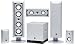 Yamaha NS-FP4600 5.1-Channel Slim-Profile Surround Speaker System (Silver)