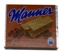 Coffee Cream Filled Wafers (manner) 60g by Coffee Wafers