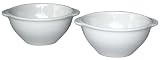 Emile Henry Gratinee Bowls, Set of 2, White