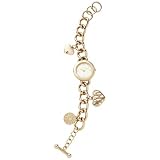 DKNY Women's NY8125 Gold Stainless-Steel Quartz Watch with Silver Dial