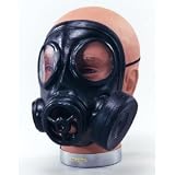 NEW RUBBER GAS MASK 1940S WAR GIMP FANCY DRESS
