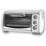 Black & Decker TRO490W Toast-R-Oven Classic 4-Slice Countertop Oven, White