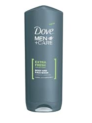 Dove Men and Care Body and Face Wash, Extra Fresh, 18 Ounce (Pack of 3)