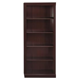 Harvest Cherry Five Shelf Bookcase Harvest Cherry by Bush