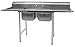 Eagle (314-18-2-18) 76" Two-Compartment Sink - 314 Series