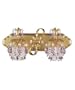 Schonbek Worldwide 1255-26AM 2 Light Rondelle Wall Sconce