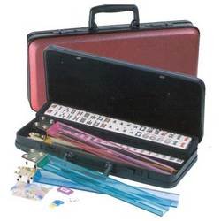 Childrens Toyshop  Toys : Mah Jong - Western Mah Jong Black Hardcase