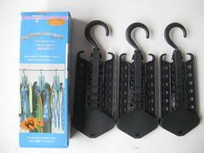 Set of 3 Folding Hangers, Increase Your Closet Space Instantly